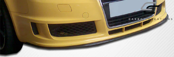 Audi A4 Carbon Fiber DTM Look Front Air Dam Lip Splitter - Image 7