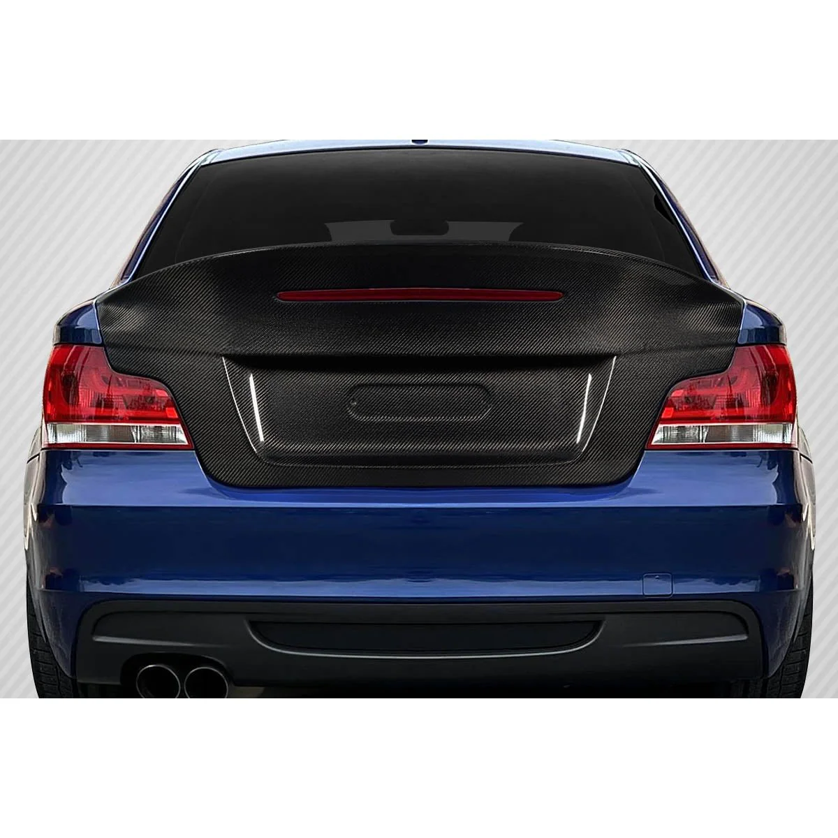BMW 1 Series (2008-2013) Carbon Fiber CSL Look Trunk - Image 5