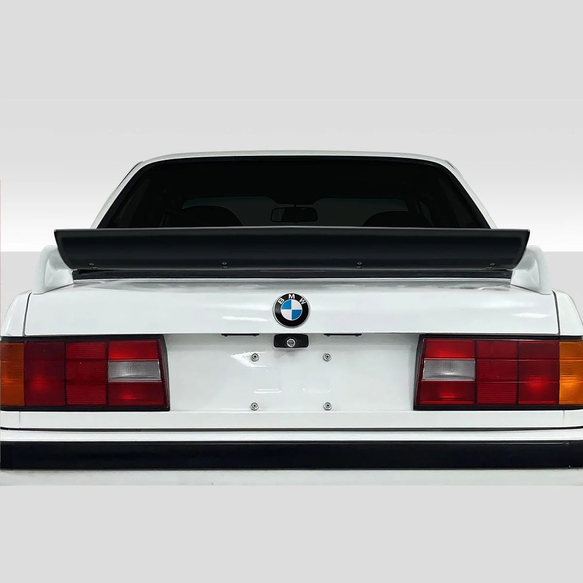 BMW 3 Series E30 EVO Look Rear Wing Spoiler - Image 7