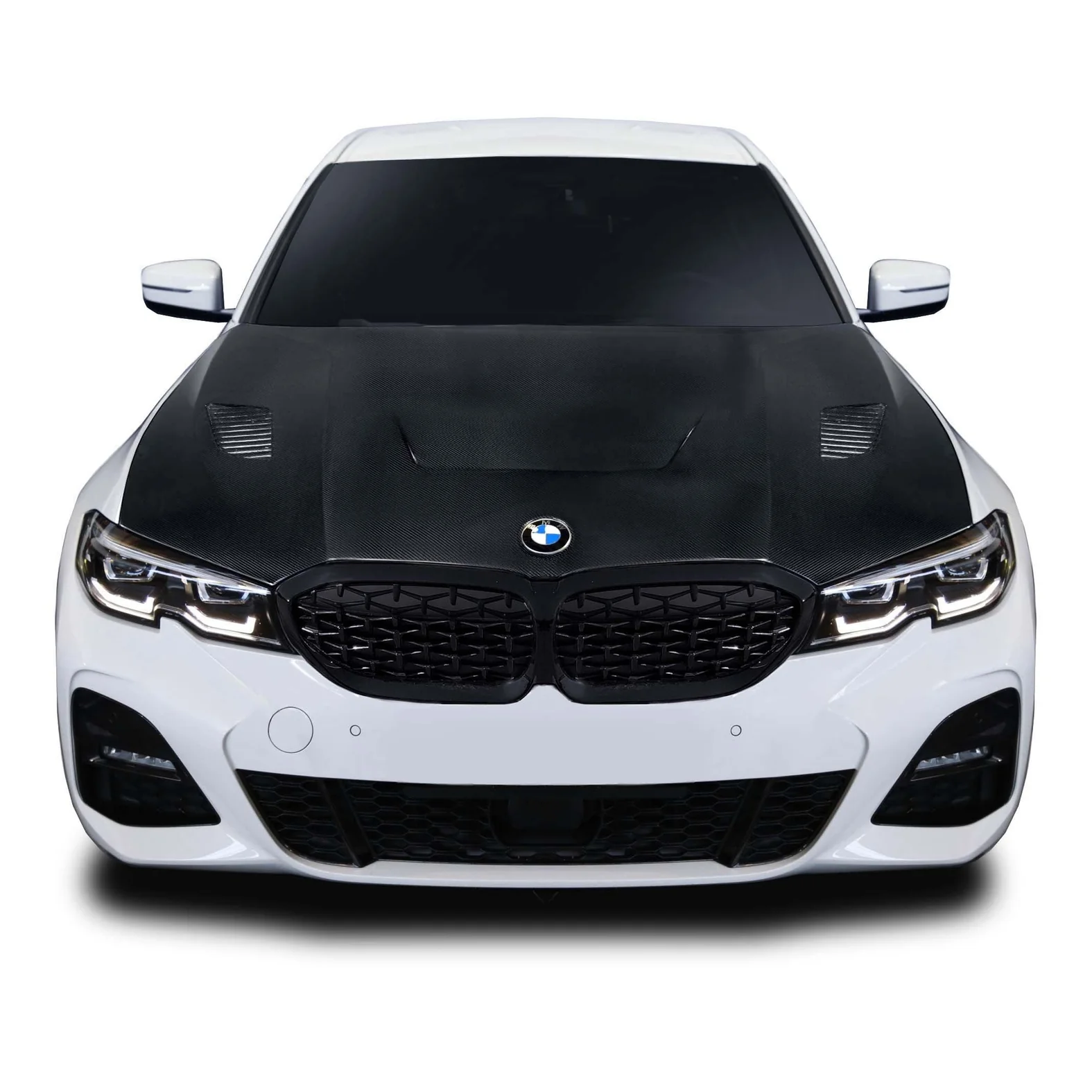 BMW 3 Series G20 Carbon Fiber AF1 Look Hood - Image 9