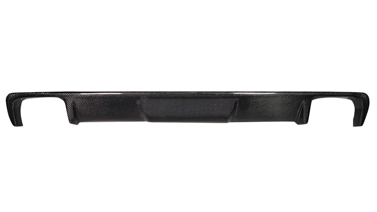 BMW 5 Series F10 (2011-2016) Carbon Fiber Wave Rear Diffuser
