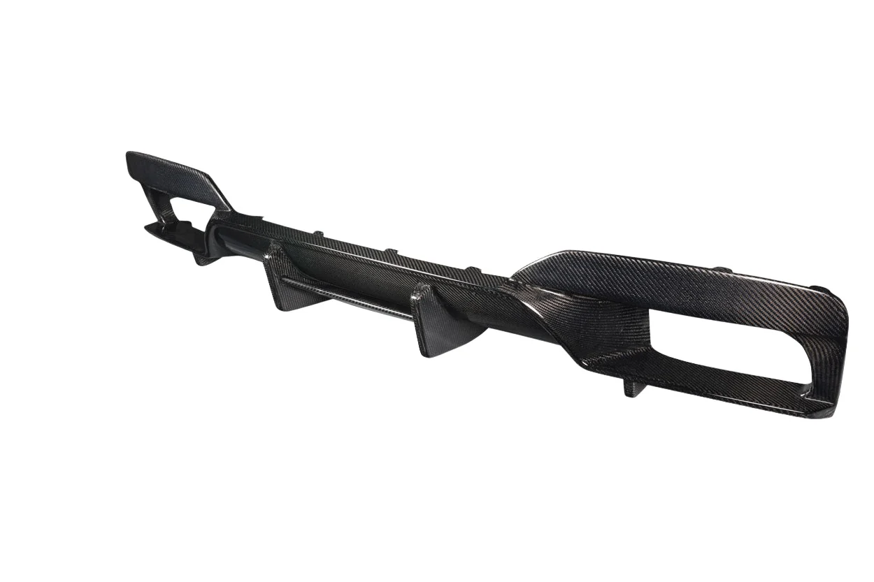 BMW 6 Series (2011-2019) Carbon Fiber Sceptre Rear Diffuser - Image 4