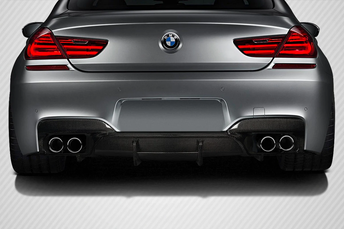 BMW 6 Series (2011-2019) Carbon Fiber Sceptre Rear Diffuser - Image 5