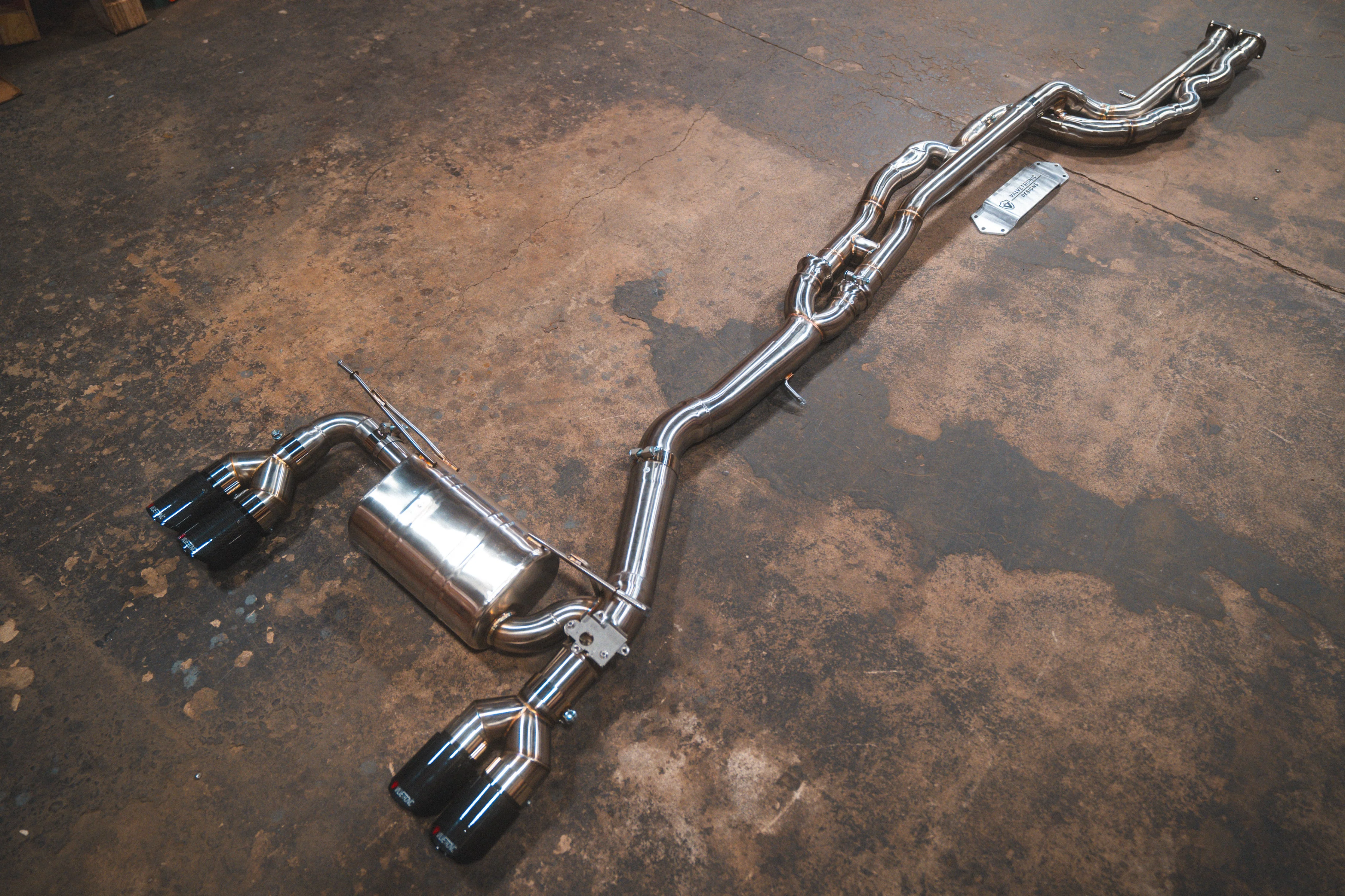 BMW M2 F87 Competition Equal Length Valved Sport Exhaust System - Image 2