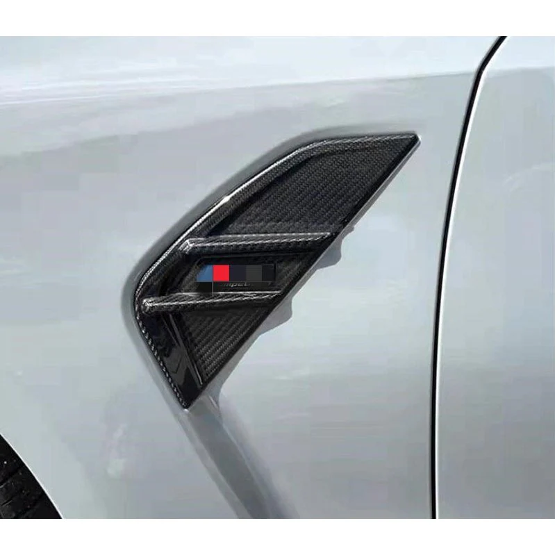 BMW M3 G80 Dry Carbon Fiber Side Fender Vent Trim Cover - Image 10