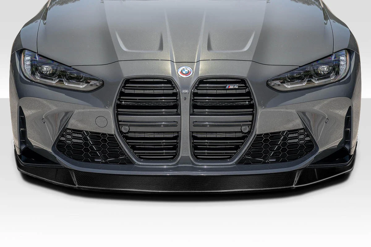 BMW M3 G80 / G82 / M4 G83 Carbon Fiber Bandit Front Lip Spoiler Air Dam - Image 5