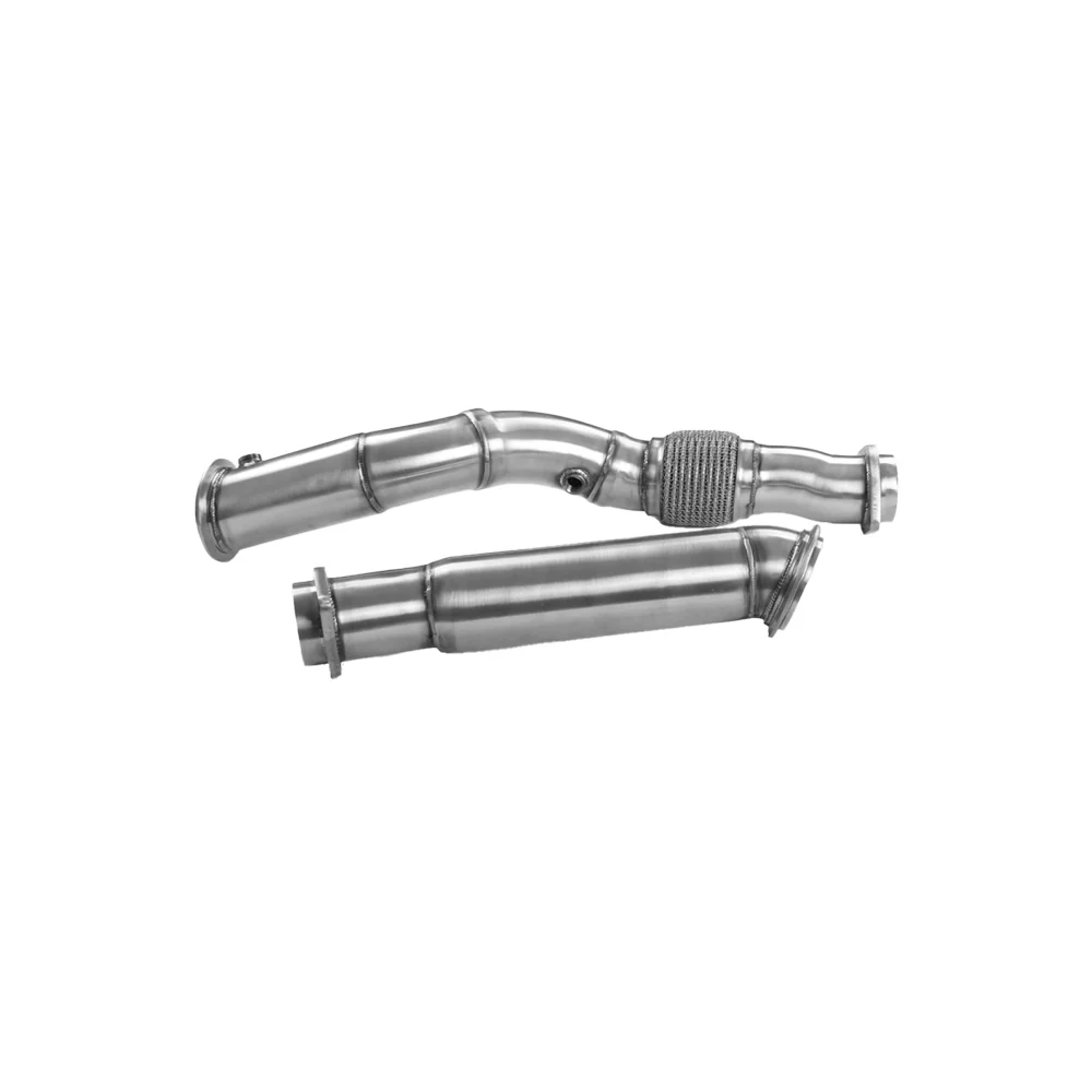 BMW M3 G80 / M4 G82 304SS Catless Exhaust Downpipe - Image 4