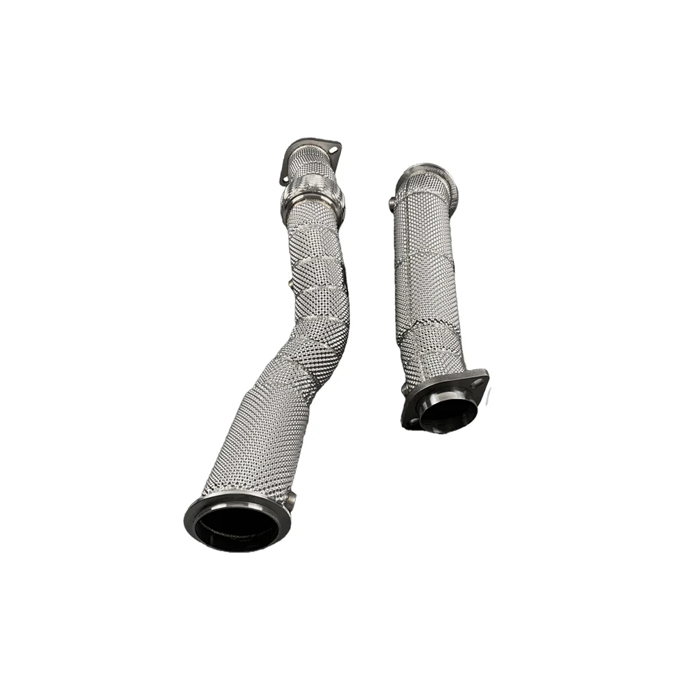 BMW M3 G80 / M4 G82 304SS Catless Exhaust Downpipe - Image 8