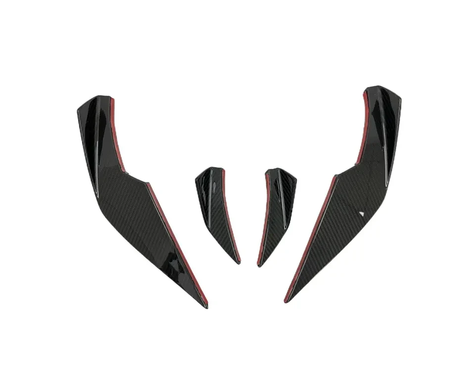 BMW M3 G80 / M4 G82 Dry Carbon Fiber Front Canards - Image 5