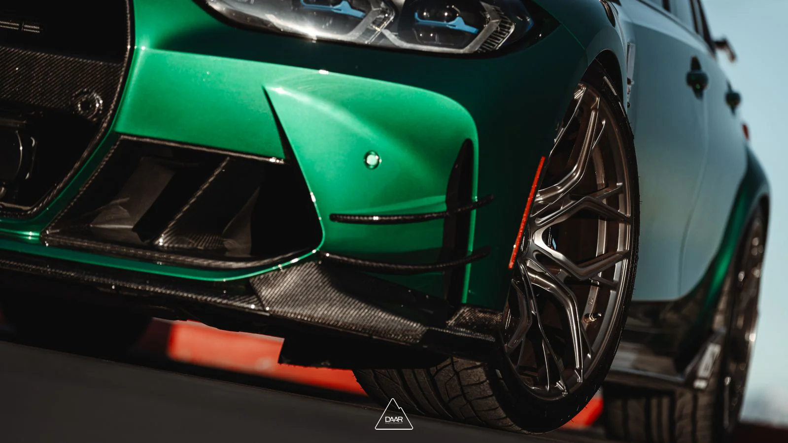 BMW M3 G80 / M4 G82 Dry Carbon Fiber Front Canards - Image 7