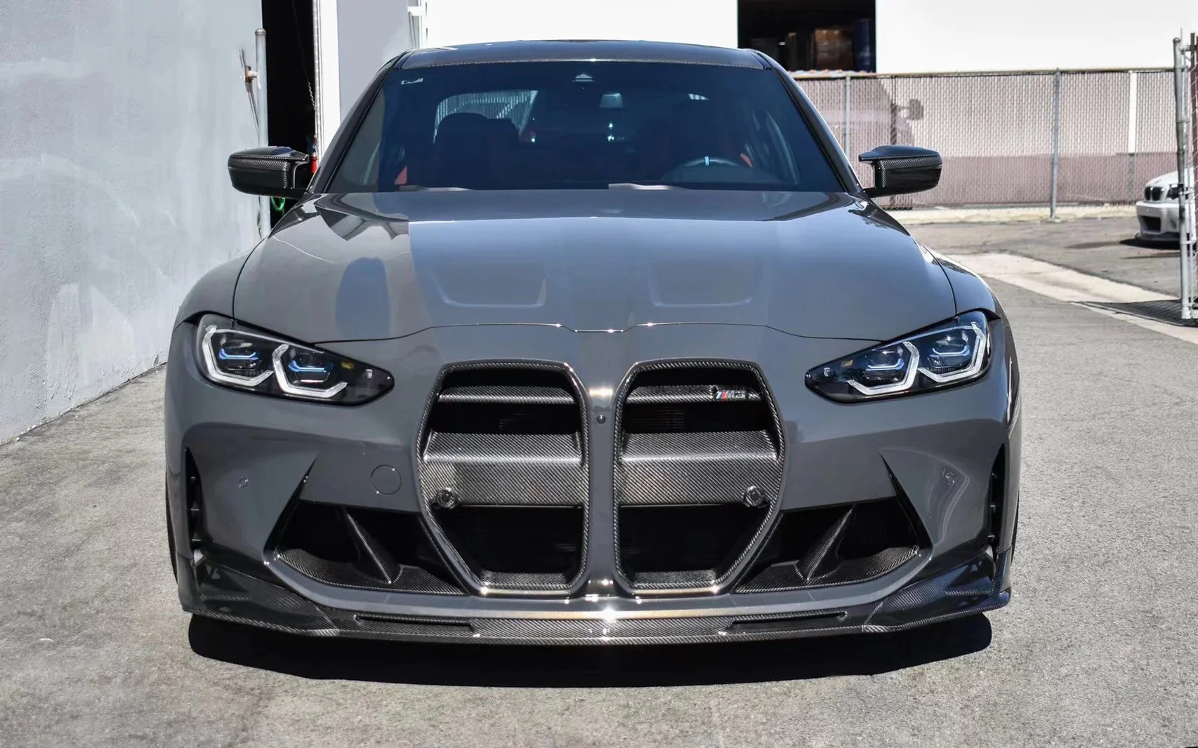 BMW M3 G80 / M4 G82 Dry Carbon Fiber Front Grille - Image 9