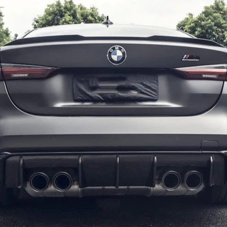 BMW M3 G80 / M4 G82 Dry Carbon Fiber MP Style Rear Diffuser - Image 11