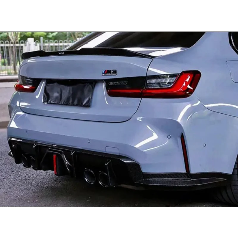 BMW M3 G80 / M4 G82 Dry Carbon Fiber MP Style Rear Diffuser - Image 13