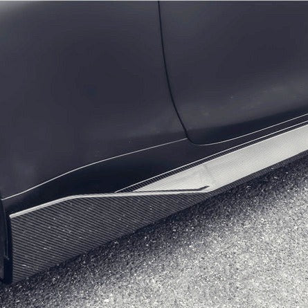 BMW M3 G80 / M4 G82 Dry Carbon Fiber Side Skirts - Image 3