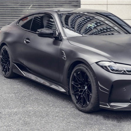 BMW M3 G80 / M4 G82 Dry Carbon Fiber Side Skirts - Image 4