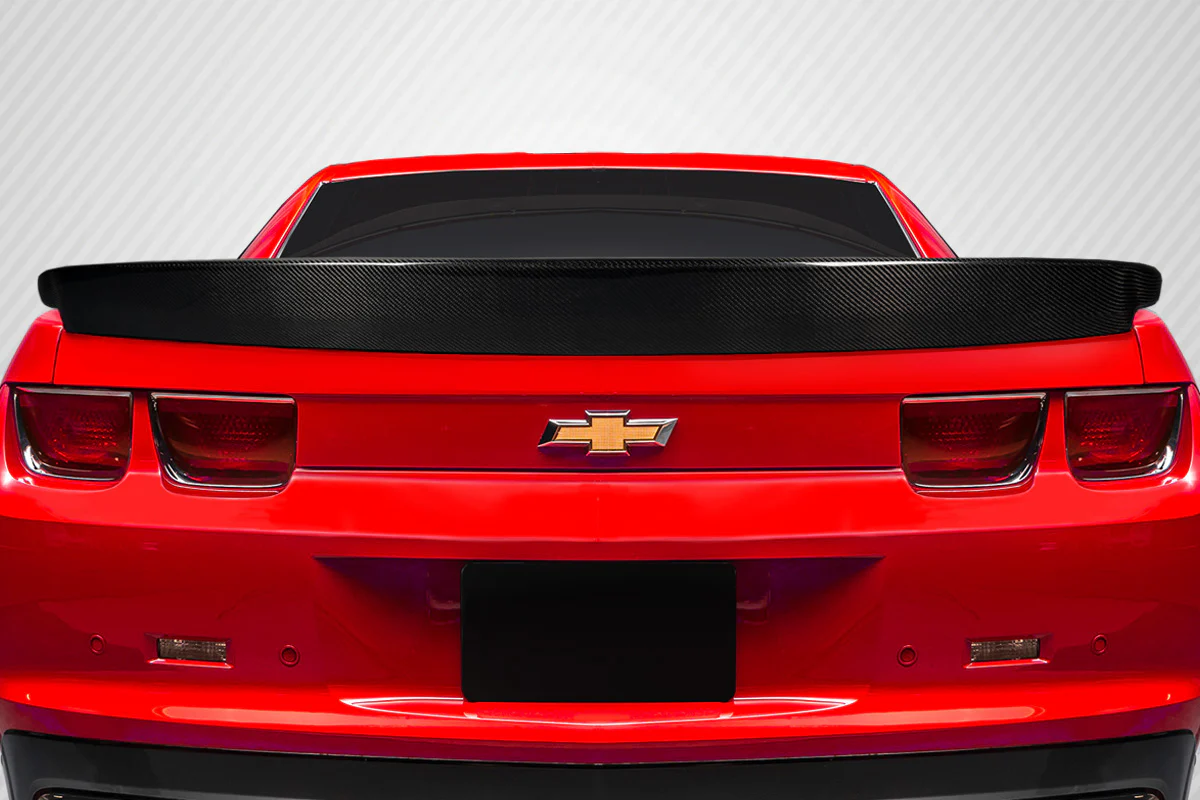 Chevrolet Camaro (2010-2013) Carbon Fiber Z28 Look Rear Wing Spoiler - Image 6