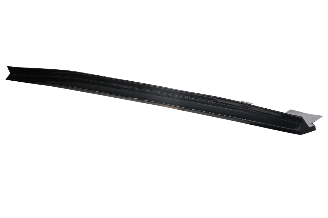 Chevrolet Camaro (2016-2023) Carbon Fiber Grid Side Splitters - Image 3
