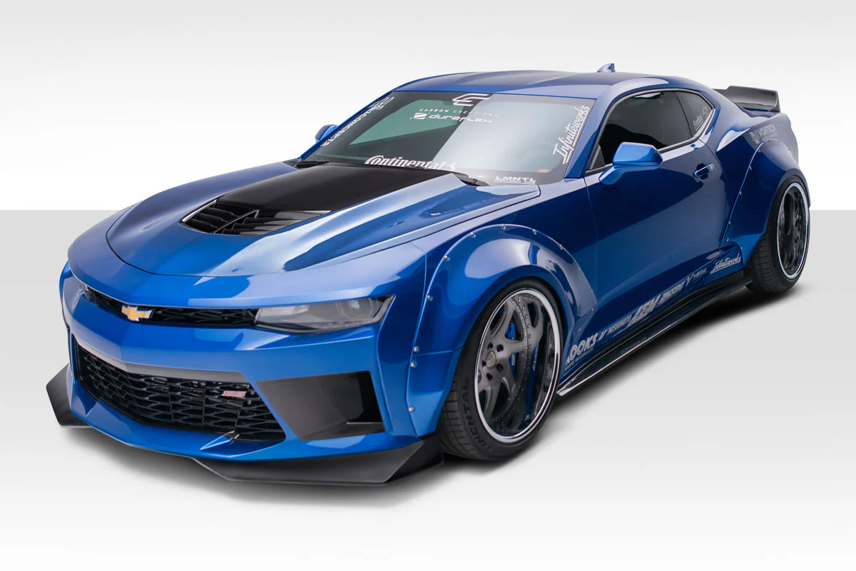 Chevrolet Camaro (2016-2023) Grid Side Splitters - Image 12