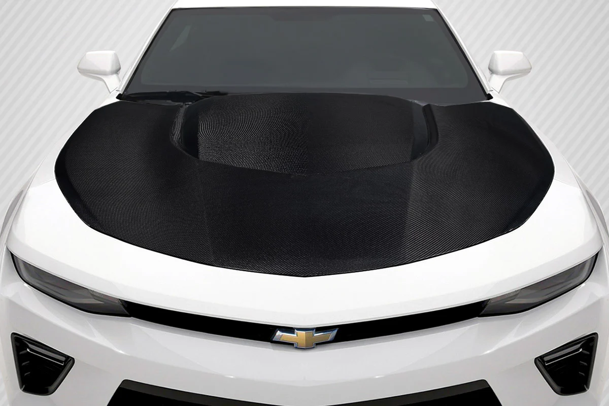 Chevrolet Camaro (2017-2021) Carbon Fiber ZL1 Look Hood - Image 5
