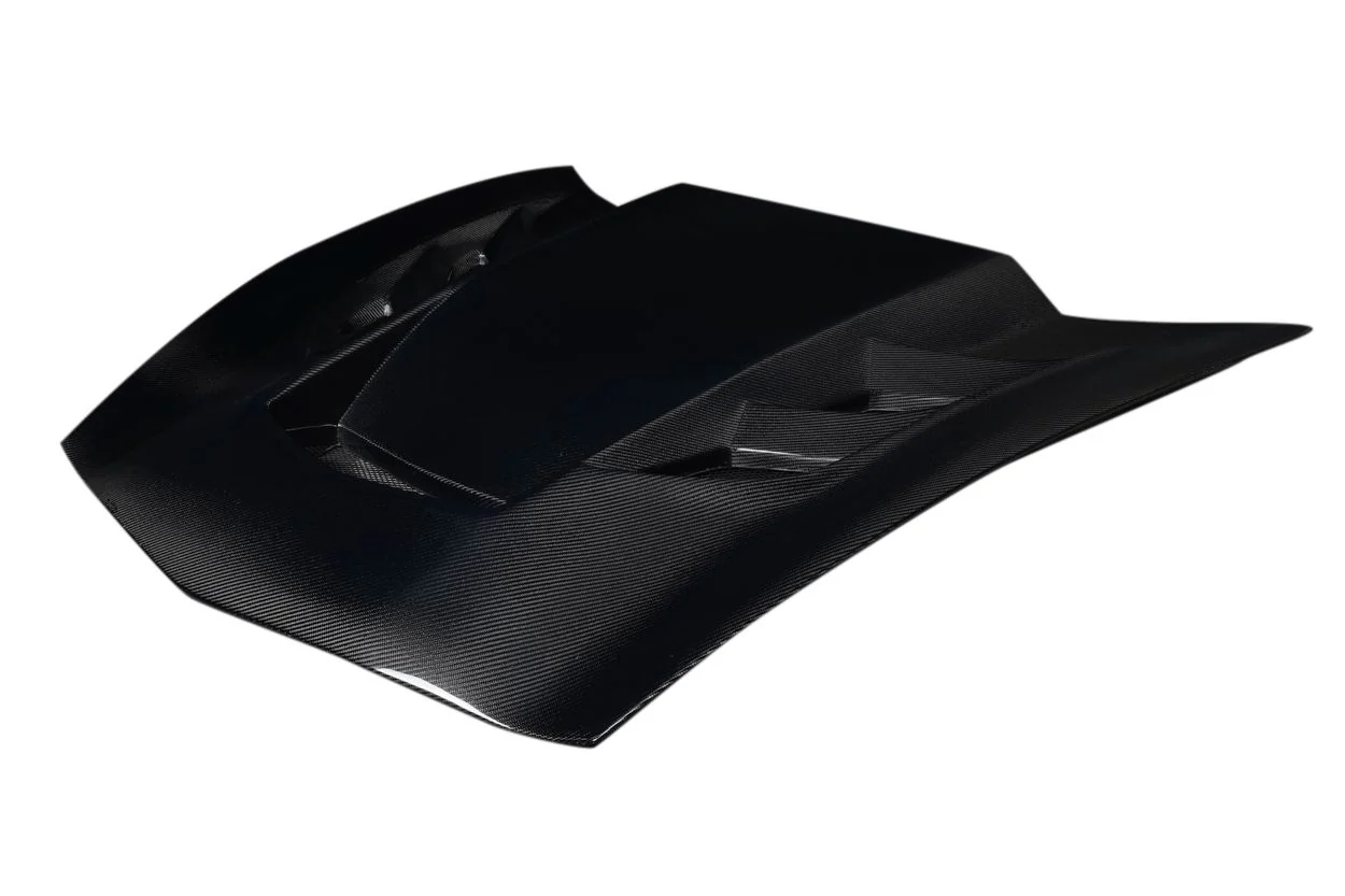 Chevrolet Corvette C7 Carbon Fiber Eagle Eye Hood - Image 2