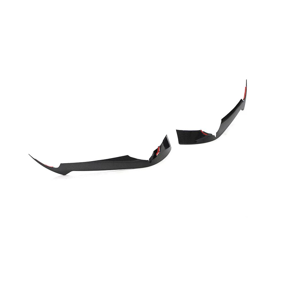 Chevrolet Corvette C8 Carbon Fiber Bumper Canards - Image 3