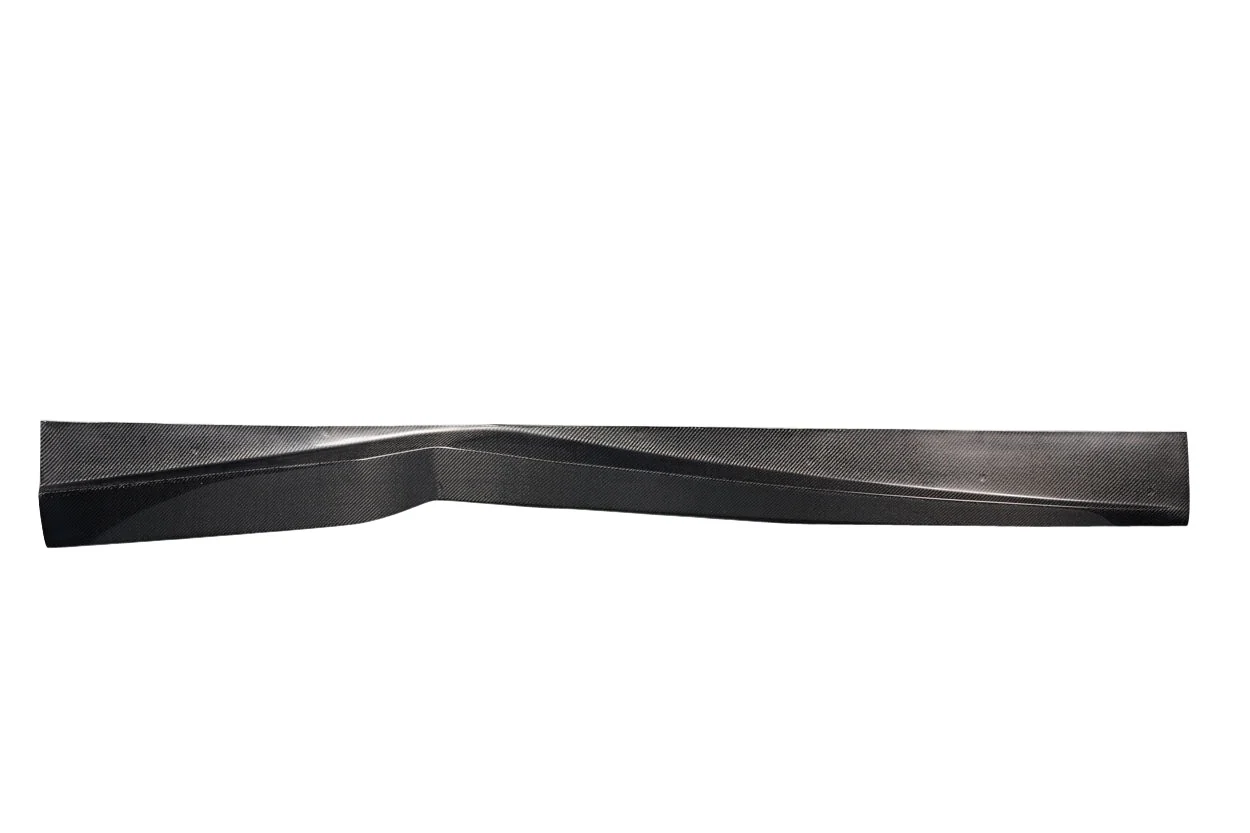 Chevrolet Corvette C8 Carbon Fiber Gran Veloce Wide Body Side Skirt Rocker Panel Splitters - Image 3