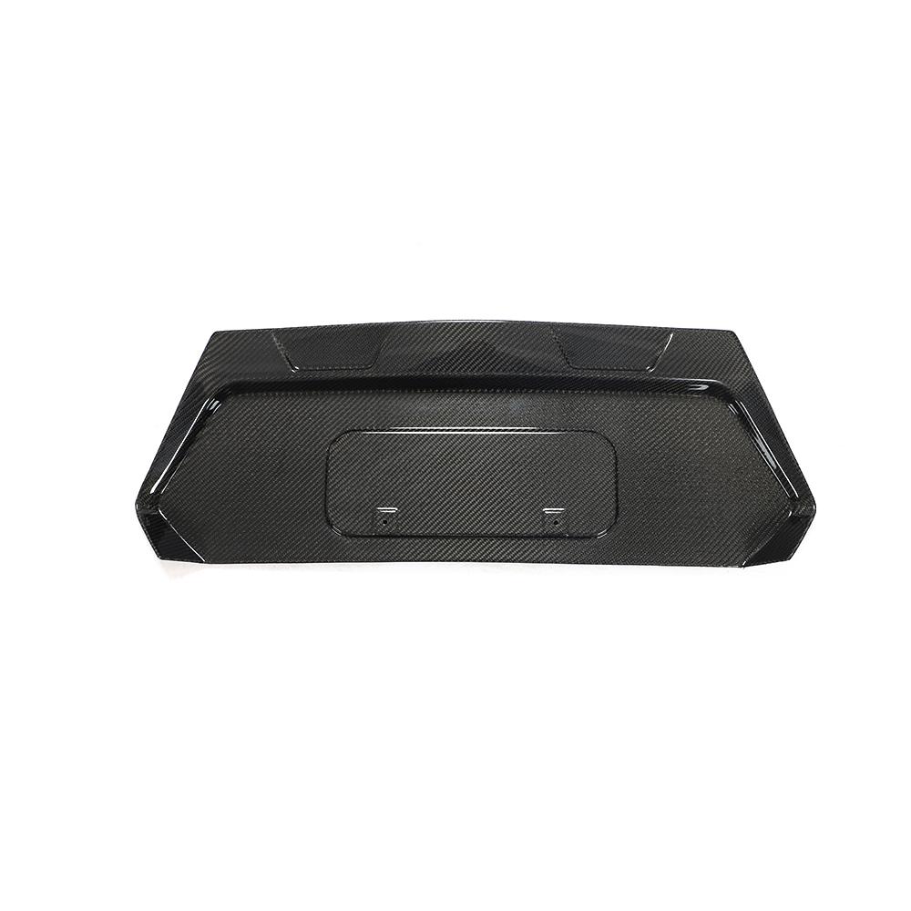 Chevrolet Corvette C8 Carbon Fiber License Plate Frame - Image 3