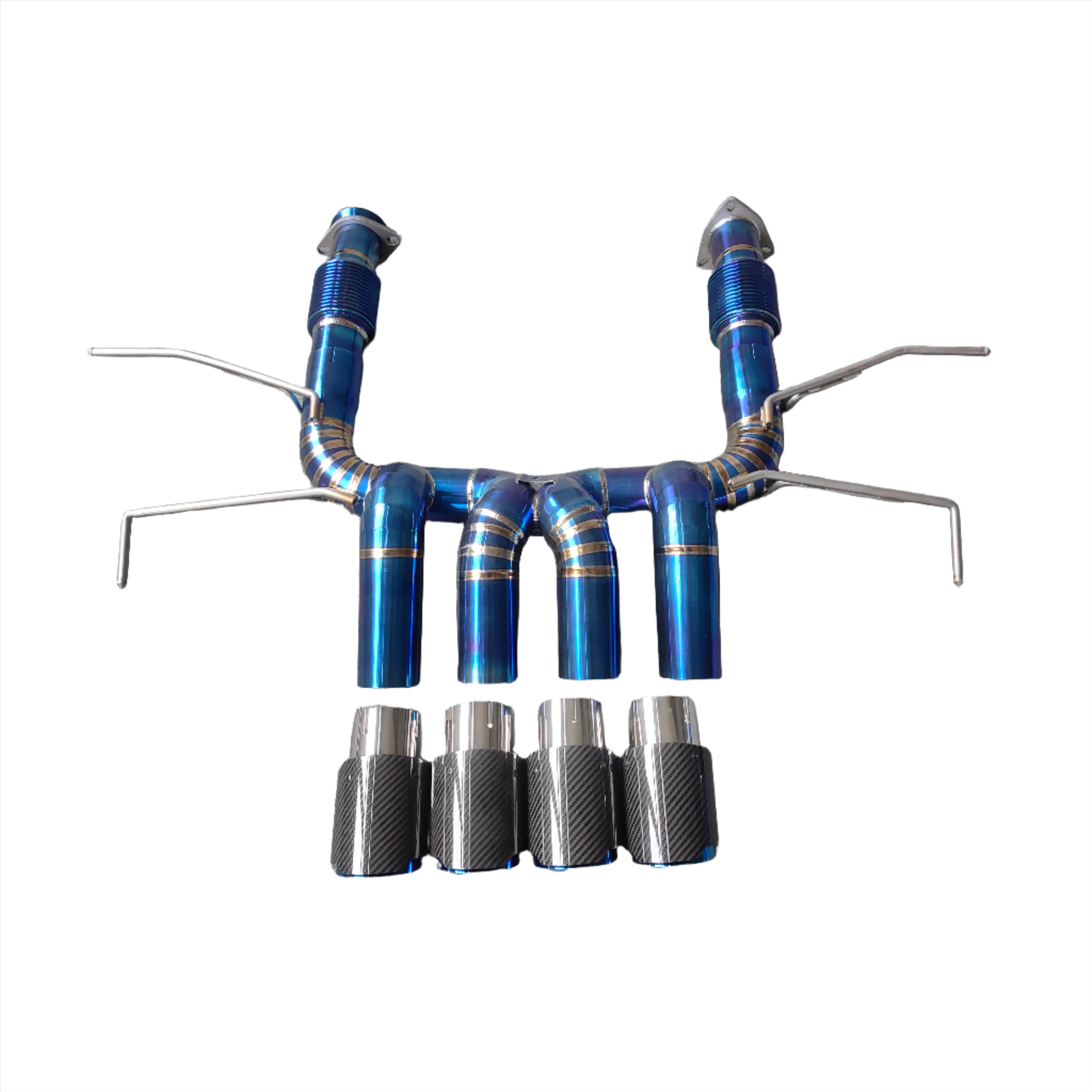 Chevrolet Corvette C8 Z06 Titanium Alloy Catback Exhaust without Valve - Image 2