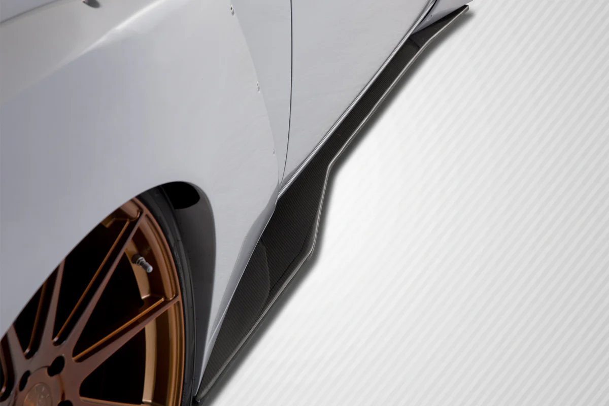 Dodge Challenger (2008-2023) Carbon Fiber Circuit Side Splitter - Image 6