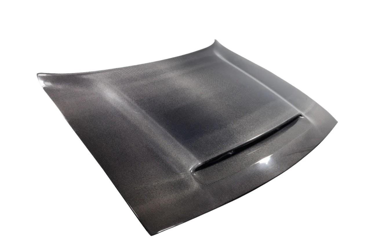 Dodge Challenger (2008-2023) Carbon Fiber Demon Look Hood - Image 2