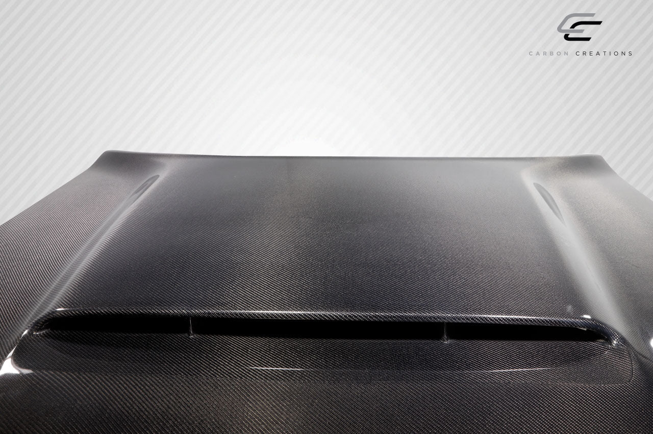 Dodge Challenger (2008-2023) Carbon Fiber Demon Look Hood - Image 5