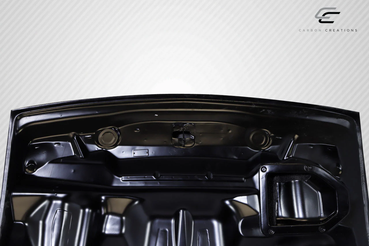 Dodge Challenger (2008-2023) Carbon Fiber Demon Look Hood - Image 7