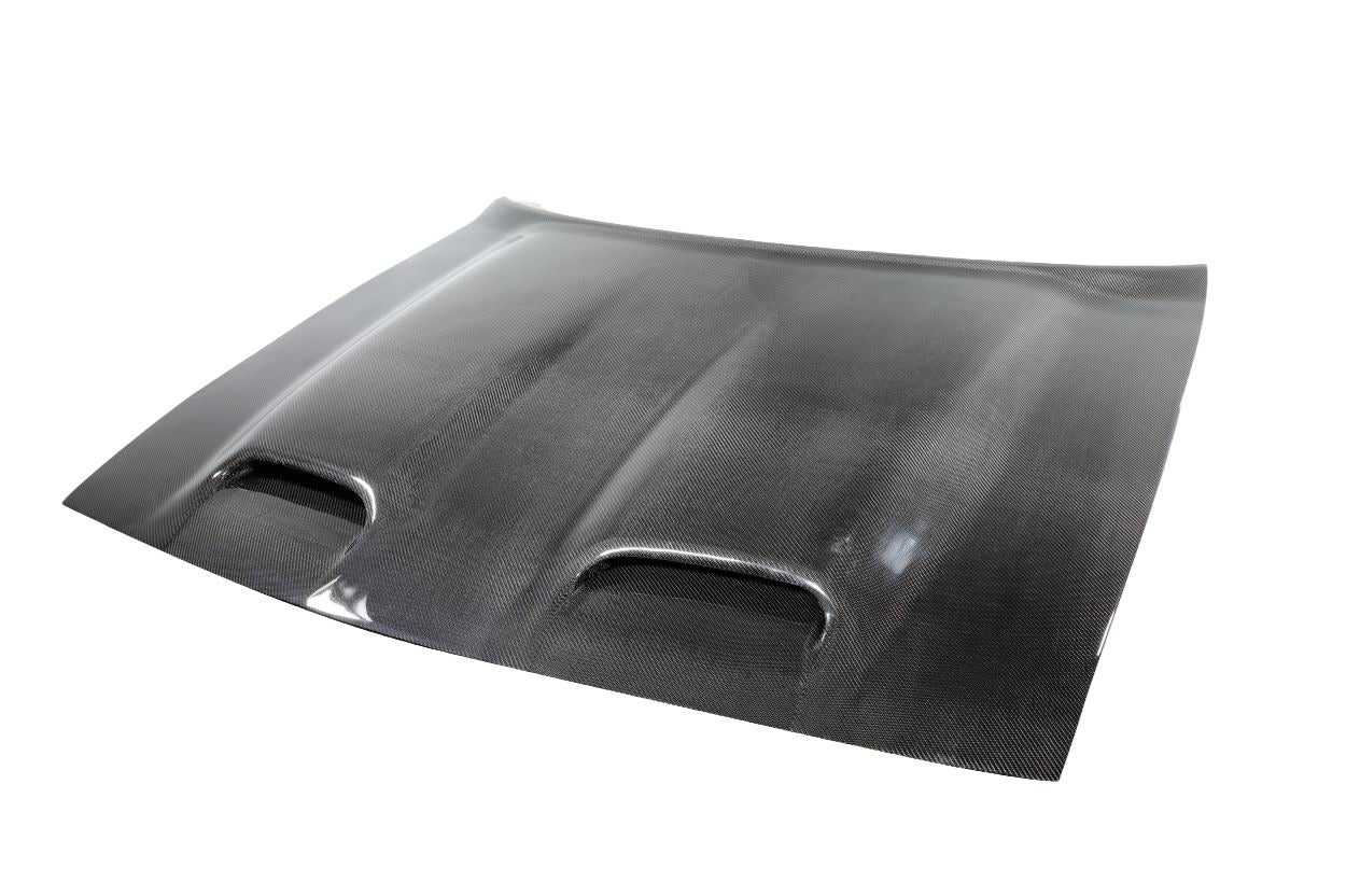 Dodge Challenger (2008-2023) Carbon Fiber Redeye Look Hood - Image 2