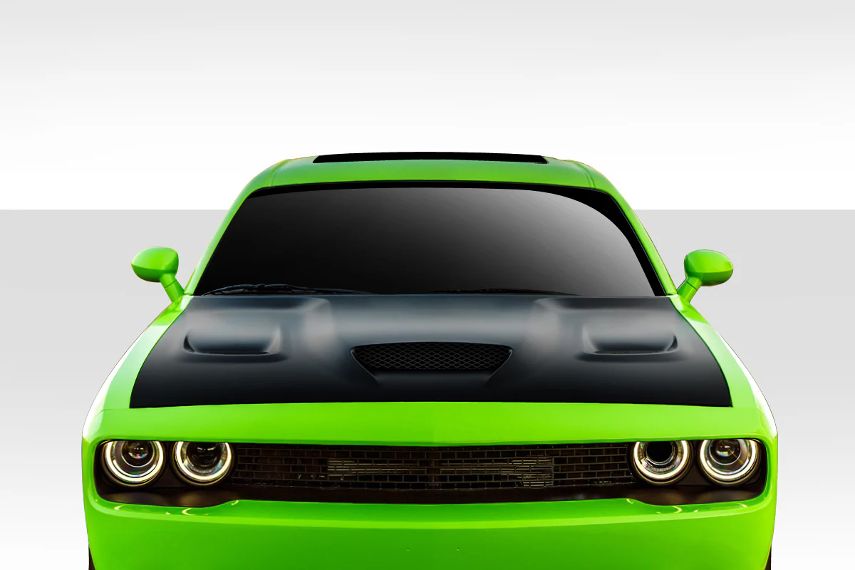 Dodge Challenger (2008-2023) Hellcat Look Hood - Image 7