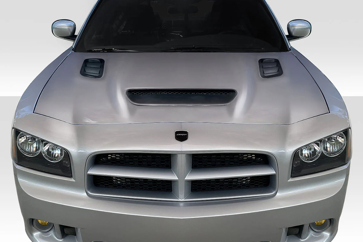 Dodge Charger (2006-2010) Hellcat Redeye Look Hood - Image 5