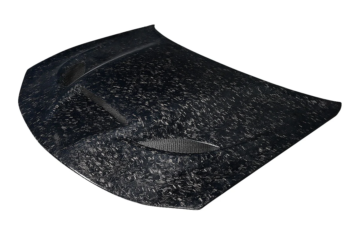 Dodge Charger (2015-2023) Carbon Fiber AeroForge Dritech Hellcat Look Hood - Image 2