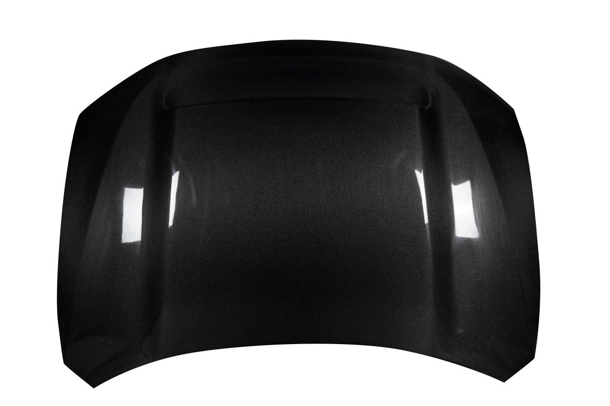 Dodge Durango (2011-2023) Carbon Fiber Demon Look Hood - Image 5