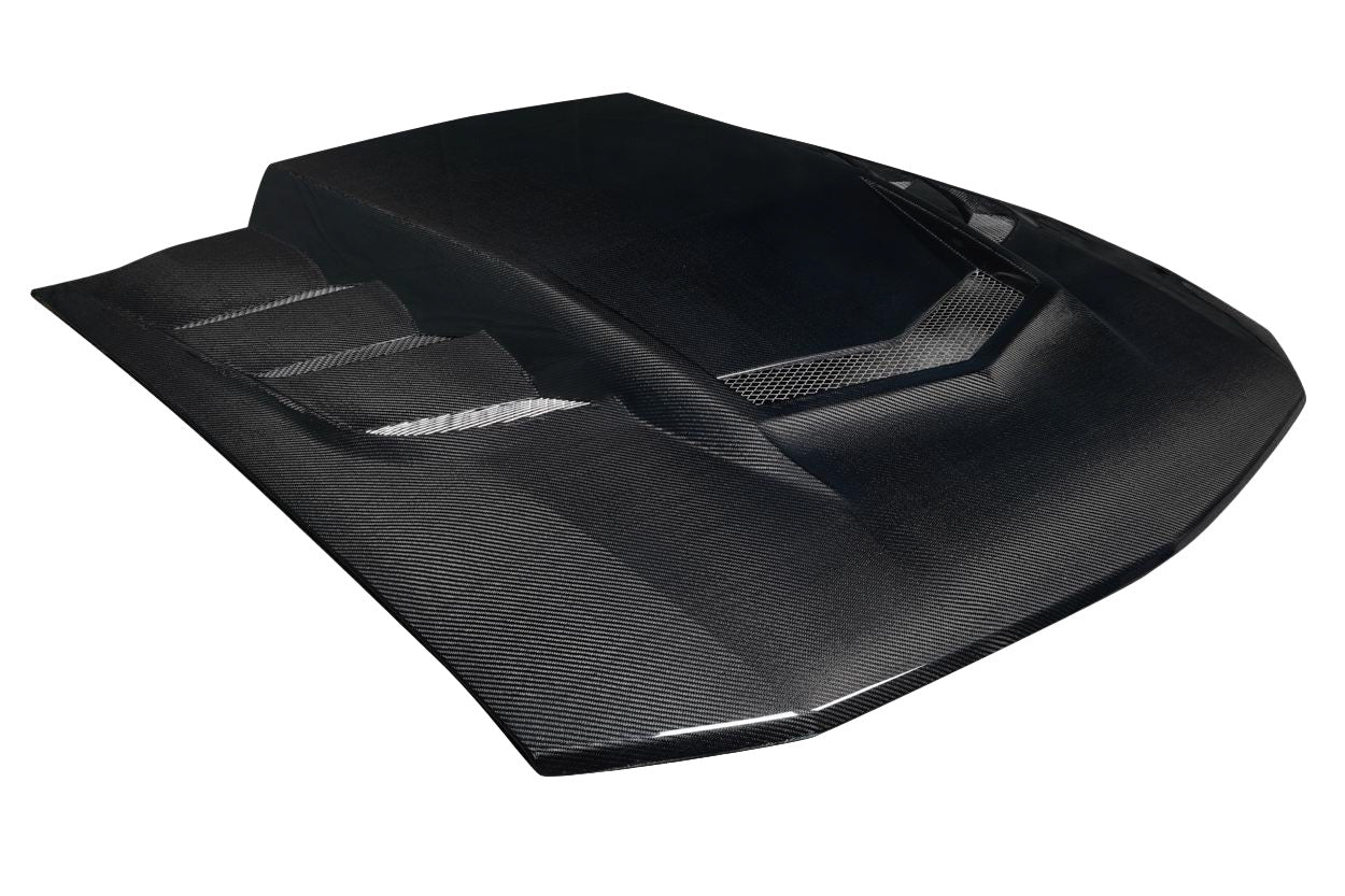 Ford Mustang (2005-2009) Carbon Fiber Interceptor Hood - Image 3