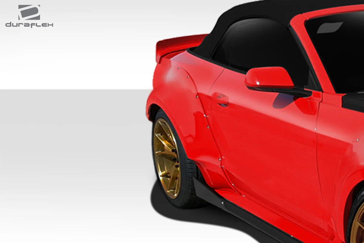 Ford Mustang (2015-2023) Grid Wide Body Rear Fender Flares - Image 5