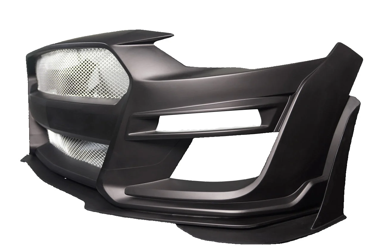 Ford Mustang (2018-2023) GT500 Look Front Bumper Cover - Image 3