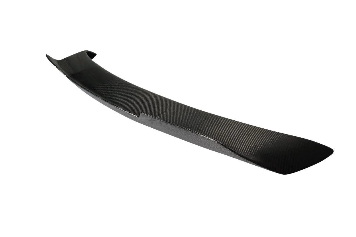 Ford Mustang Coupe (2015-2023) Carbon Fiber Performance PP1 Wicker Rear Wing Spoiler - Image 6