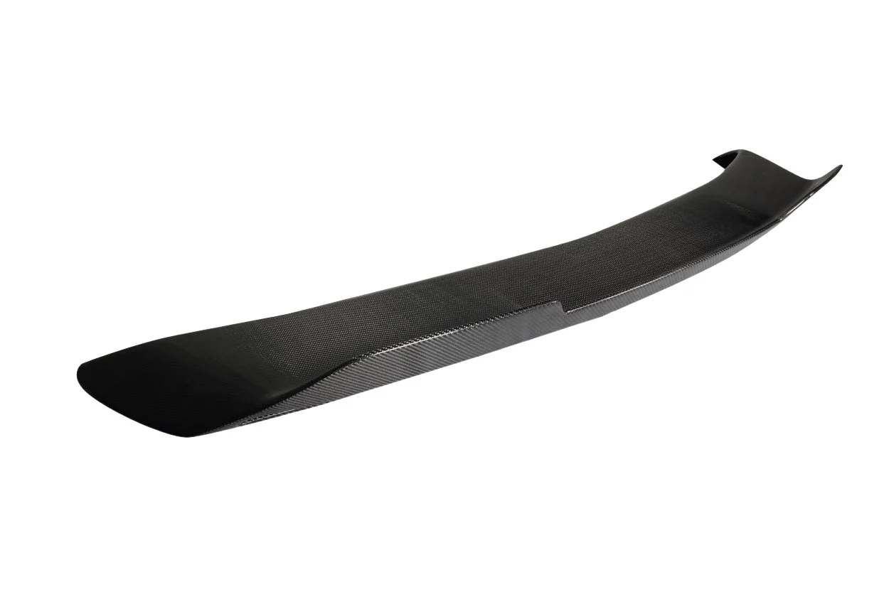 Ford Mustang Coupe (2015-2023) Carbon Fiber Performance PP1 Wicker Rear Wing Spoiler - Image 7