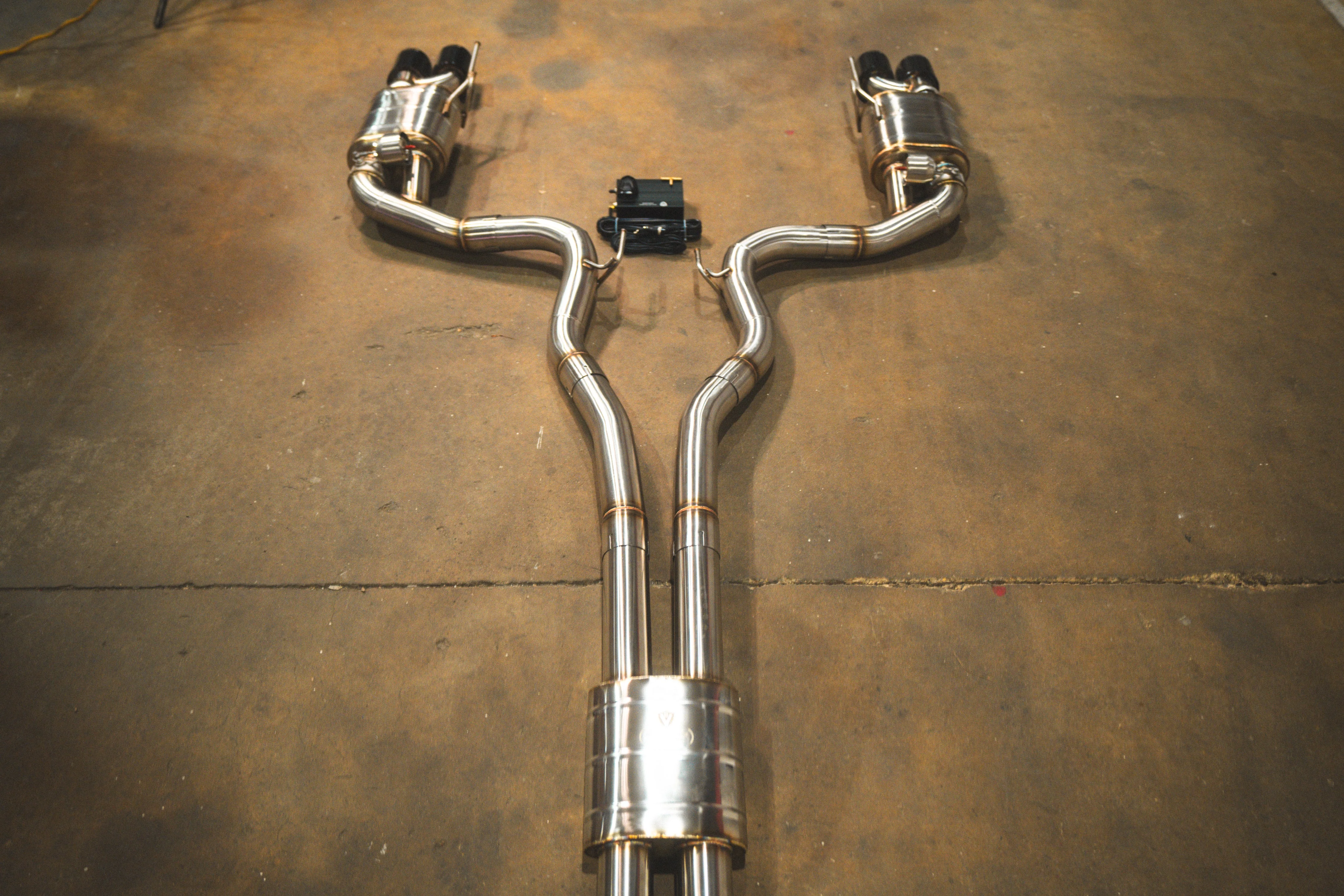 Ford Mustang GT S550 Valved Sport Exhaust System - Image 4