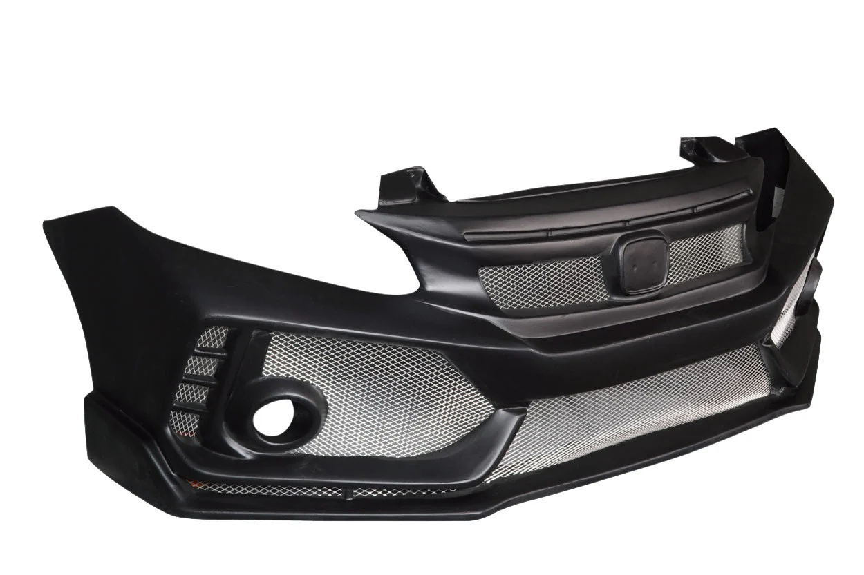 Honda Civic (2012-2015) FK8 Type R Look Front Bumper Cover - Image 2