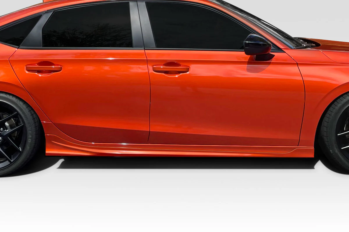 Honda Civic (2022-2023) Cava Side Skirt Rocker Panel Splitters - Image 5