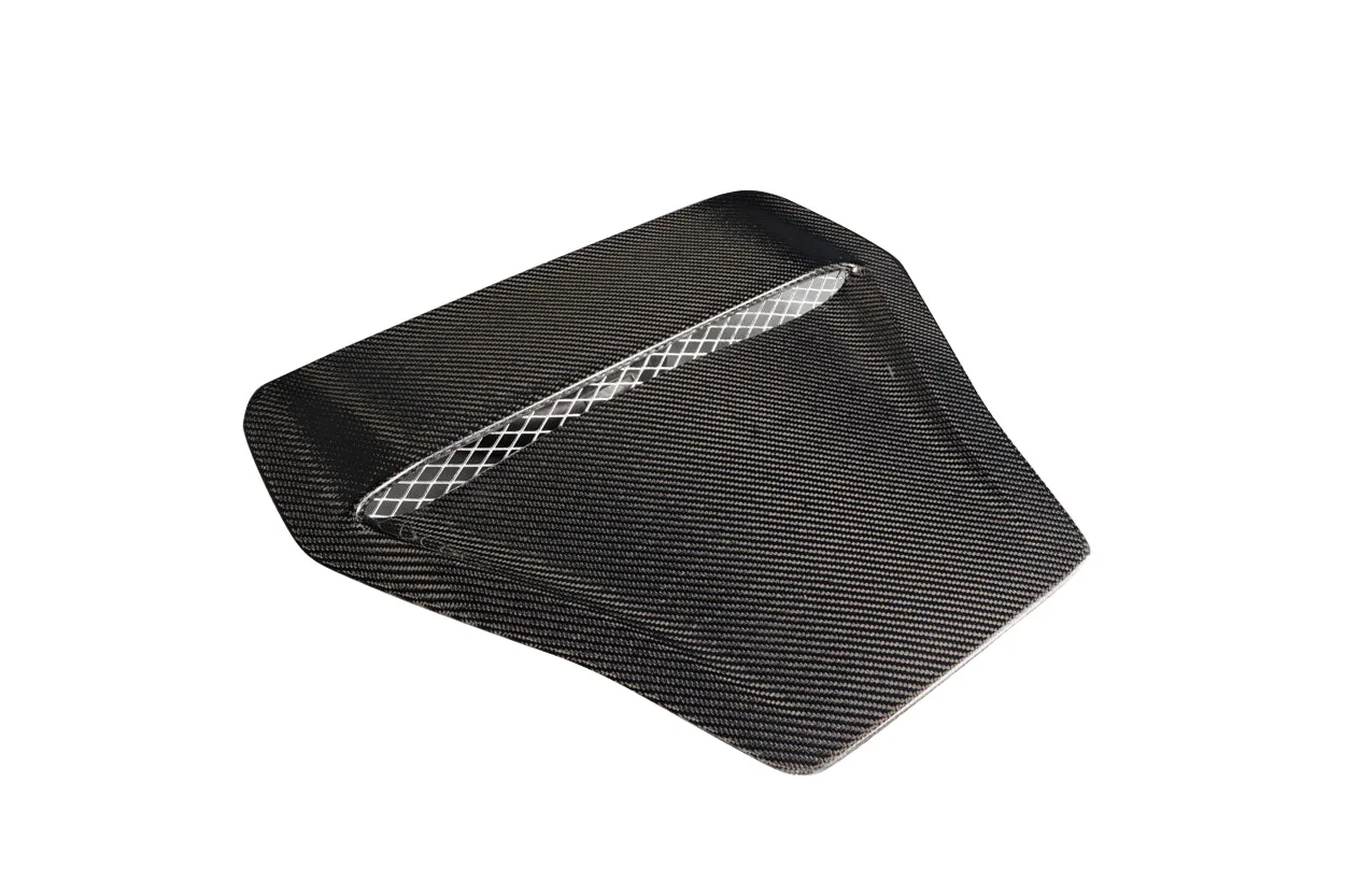 Honda Civic Type R (2017-2021) Carbon Fiber OEM Look Hood Scoop - Image 2