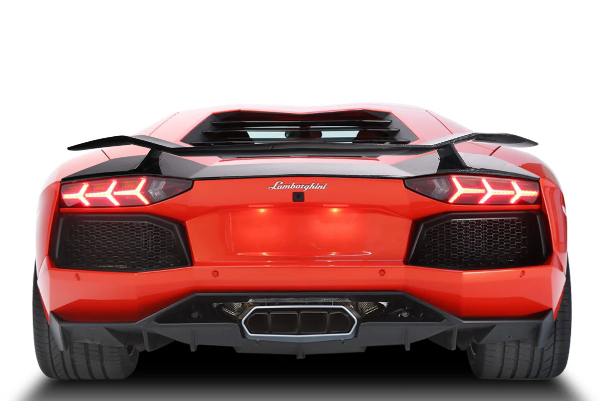 Lamborghini Aventador (2011-2017) Carbon Fiber AF-1 Rear Wing - Image 5