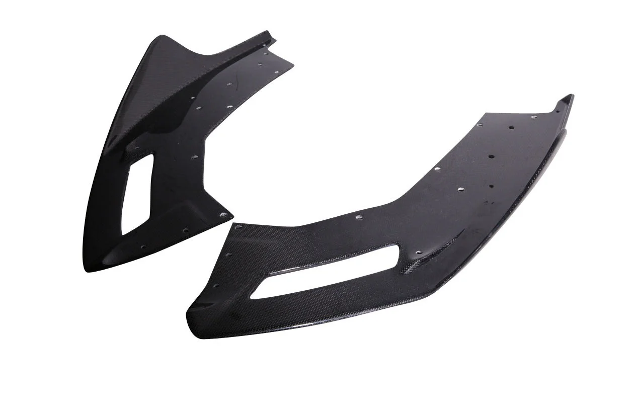 Lamborghini Aventador LP 700 (2011-2017) Carbon Fiber AF-1 Front Aero Splitters - Image 3