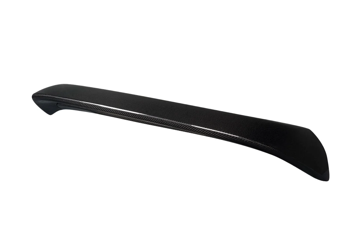 Mazda Mazda3 (2010-2013) Carbon Fiber Turbo Look Rear Roof Wing Spoiler - Image 4