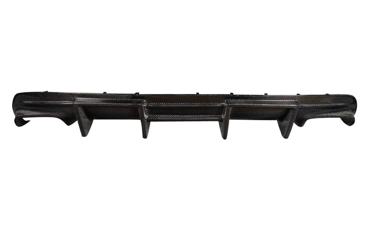 Mercedes CLA-Class (2014-2016) Carbon Fiber Zex Rear Diffuser - Image 2